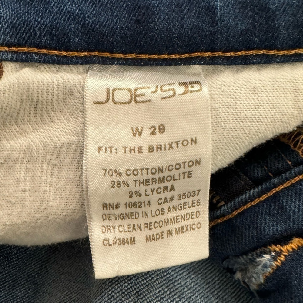 Joe’s Jeans The Brixton Mens Size W 29 - Picture 12 of 12